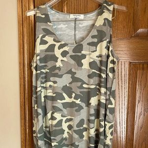 Zenana camo tank